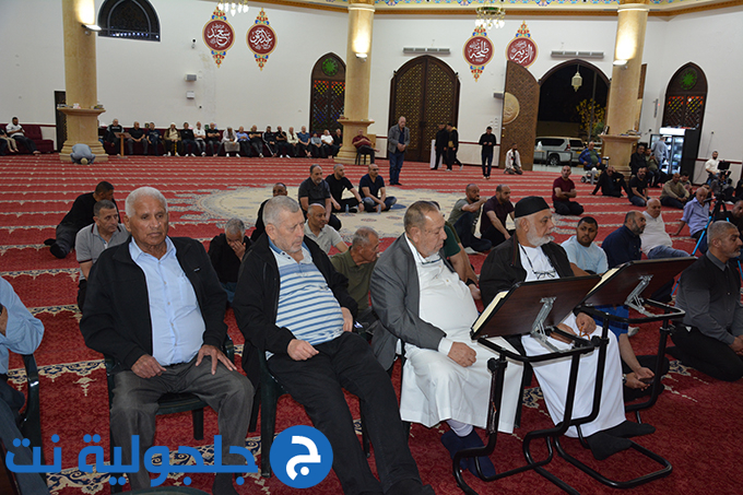 حفل لتوديع حجاج بيت الله الحرام في جلجولية